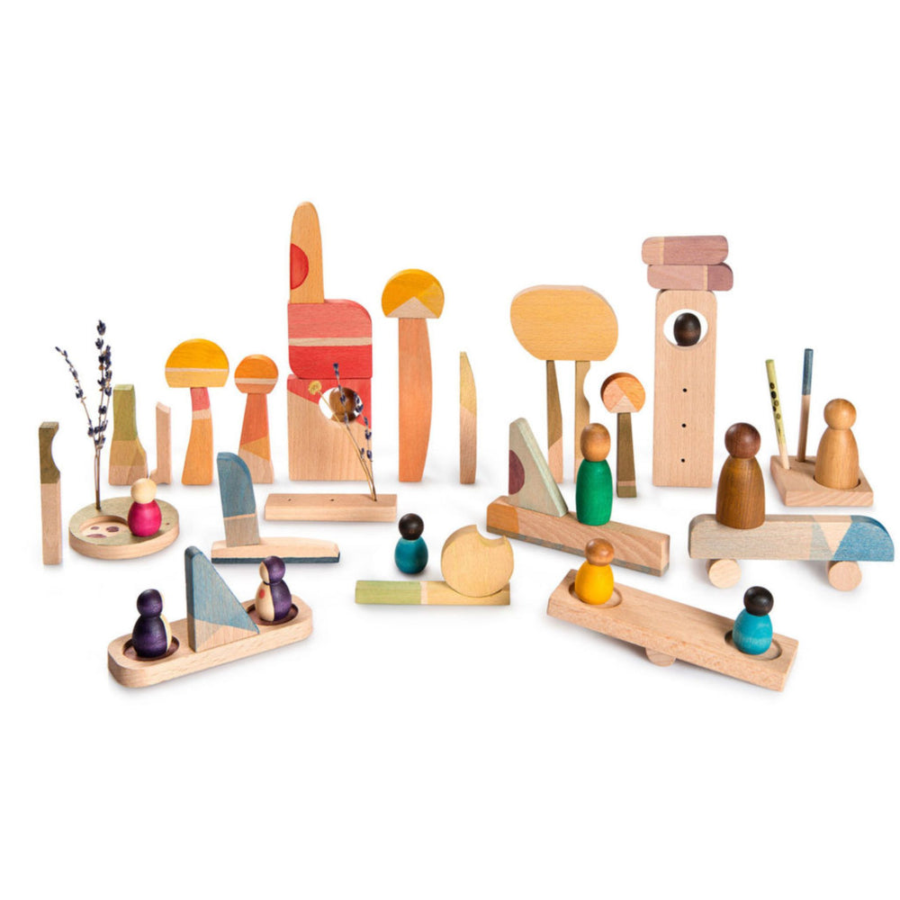 Grapat Happy Place- Wooden Toys- Bella Luna Toys