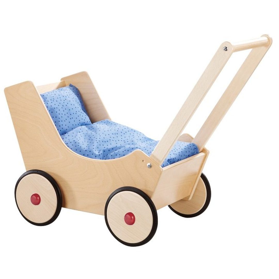 Haba - Wooden Doll Pram - Bella Luna Toys