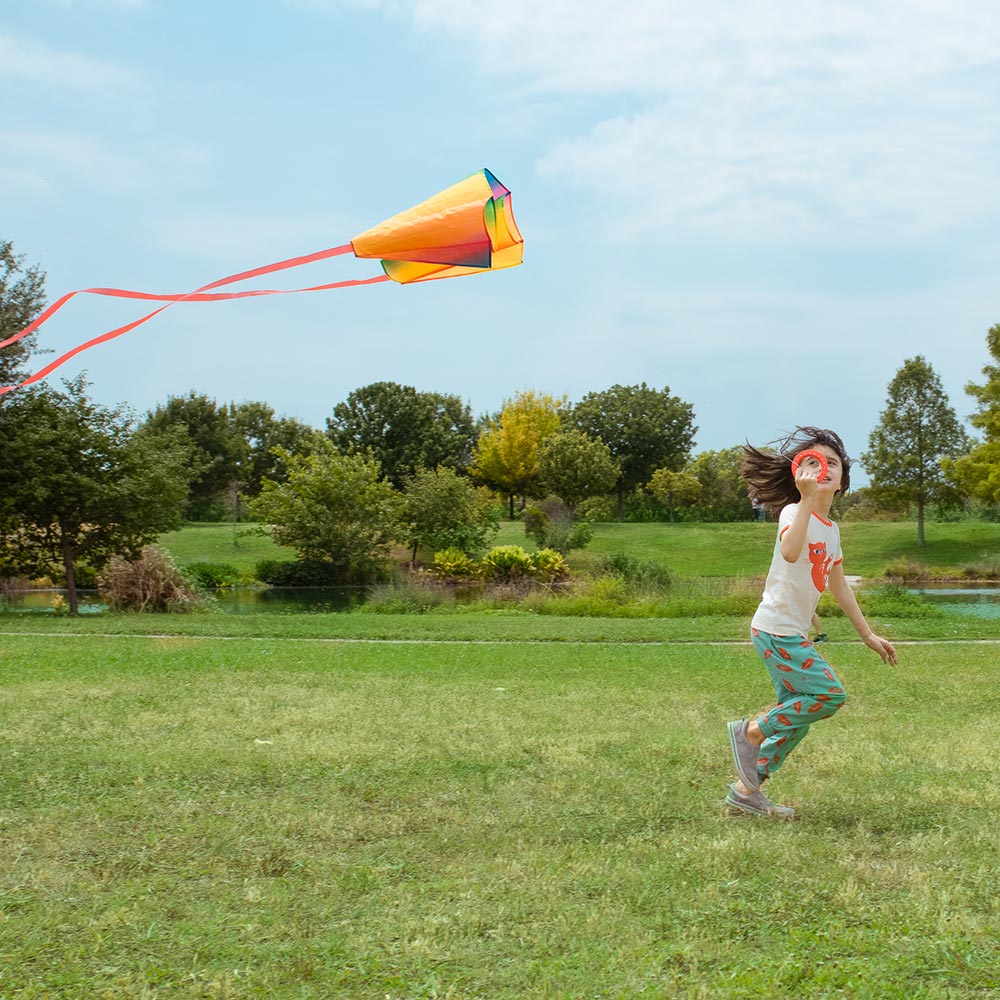 HQ Sleddy Rainbow Pocket Kite Flying - Bella Luna Toys