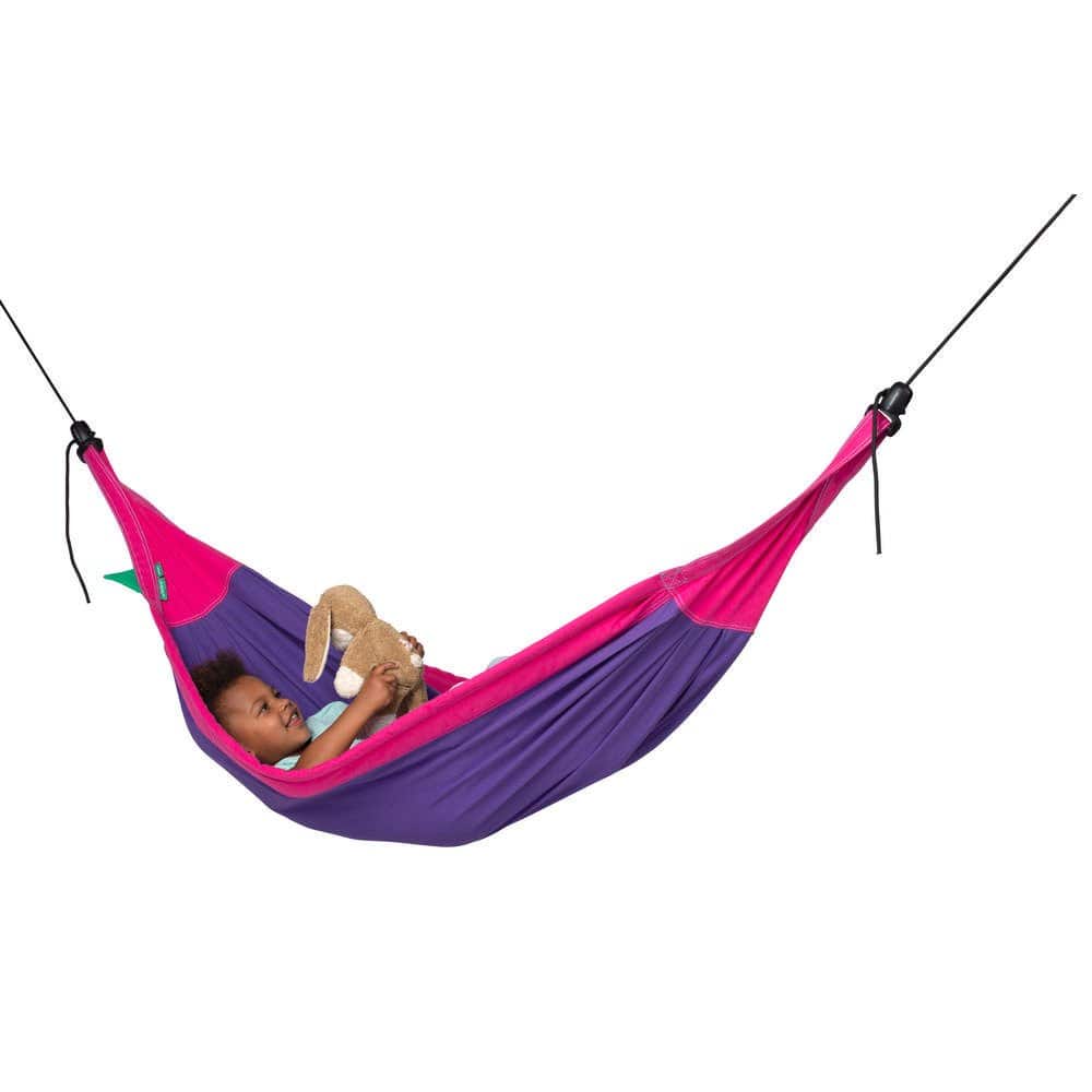 La Siesta Moki - Indoor Kids Hammock Swing - Lilly Purple - Bella Luna Toys