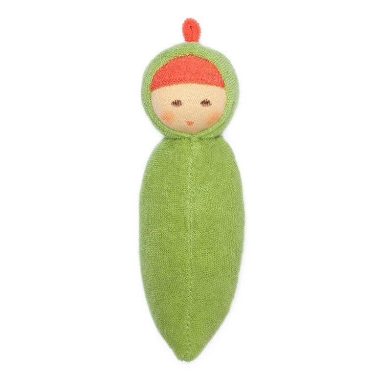 Organic Peapod Rattle Doll