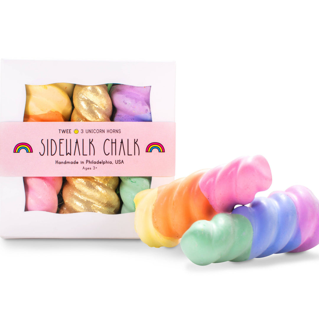 Sidewalk Chalk Unicorn Horn - Twee - Bella Luna Toys