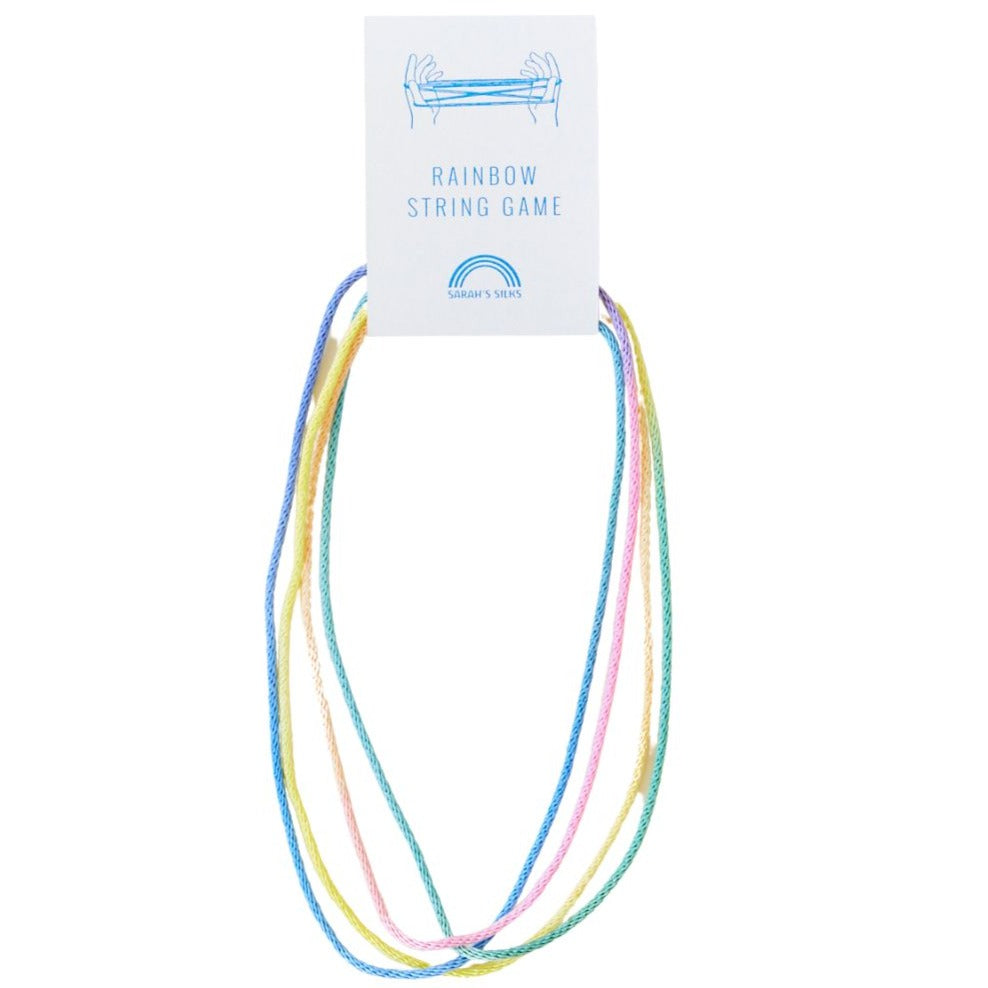 Sarah's Silks - Rainbow String Game - Bella Luna Toys