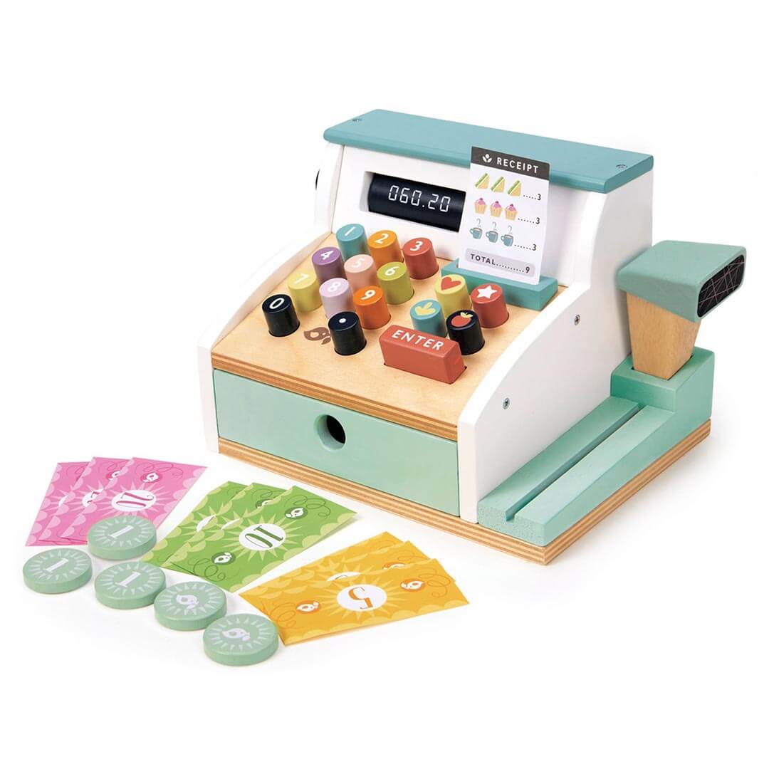 Tender Leaf Toys Wooden General Store Cash Register