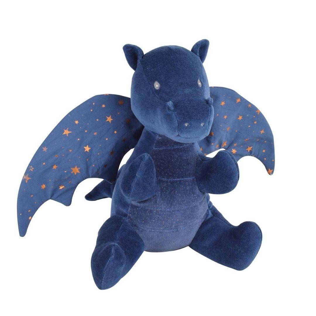 Tikiri Toys - Midnight Dragon Organic Stuffed Animal - Bella Luna Toys