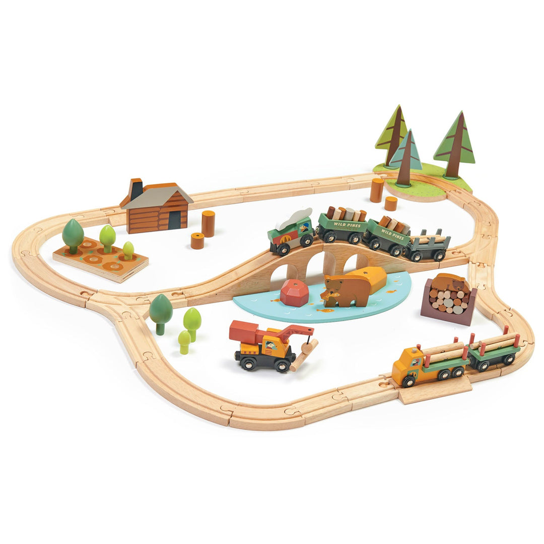 Tender Leaf - Wild Pines Train Set - Bella Luna Toys