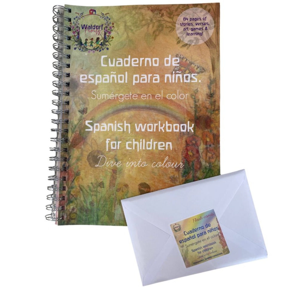 Waldorf Family- Spanish Workbook for Children- Bella Luna Toys